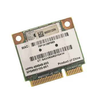 Už Atheros AR5BHB92 AR9280 Pusę Mini PCI-E 2.4/5.0 GHz Belaidžio ryšio Kortelė, skirta 