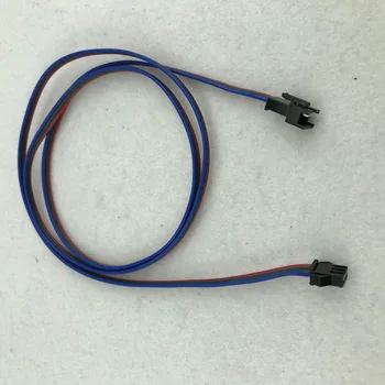 3pin DĻSV extention kabelis,20AWG viela;vienas galas su kištukinė jungtis, kitas galas su female jungtis