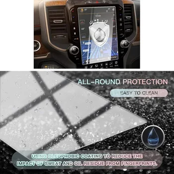 Automobilių Screen Protector, Dodge 2019 2020 RAM 1500 2500 3500 Uconnect, Grūdintas Stiklas (už 2019 Dodge RAM 12 colių)
