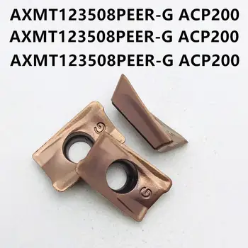 10VNT AXMT123508PEER-G ACP200 aukštos kokybės metalo vidaus tekinimo įrankis CNC tekinimo įrankis AXMT 123508 karbido pjovimo įrankis įterpti