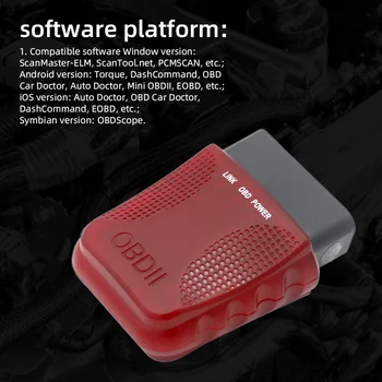 ELM327 OBD2 Skeneris, Bluetooth, WIFI, Automobilių Gedimų Diagnostikos Įrankis, Variklio Nenormalus Kodas Skaitymo/Trynimo Greitai Susieti Telefono IOS/Android