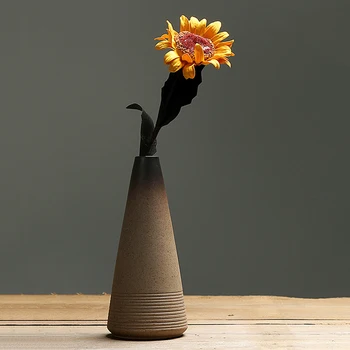 Namo Paprastas, Elegantiškas Klasikinis Keramikos Vaza Keramika Gėlių Vaza 