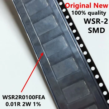 (5 vnt) kokybės DALE WSR-2 0.01 OMO R 1 0.01% 2W WSR2R0100FEA Dabartine Prasme Varžai - SMD Paketas