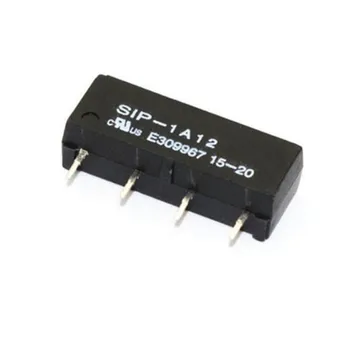 20PCS/daug SIP-1A12 DC12V Relay Reed Switch Relay 4PIN