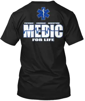 Medikas Gyvenimo Ems Emt Paramedic - Kantrybės, Drąsos Hanes Tagless Unisex Marškinėliai