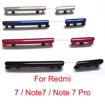 10 Rinkiniai Xiaomi Redmi 7 7 Pastaba Pro 7pro Galios Apimtis Šoninis Mygtukas Mygtukas Įjungimo / IŠJUNGIMO Jungiklį Pusėje Mygtukai Mygtukas Nustatyti, Remontas, Dalys
