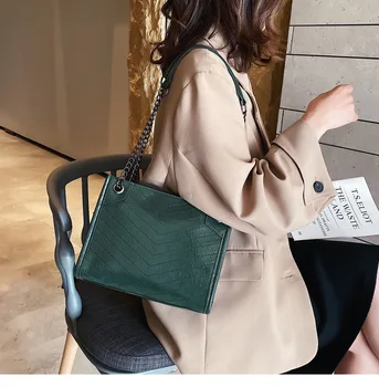 2020 m. rudens žiemos korėjiečių leidimas nauja mada web įžymybė nešti maišą moterų grandinės vienos peties įstrižainės span krepšys