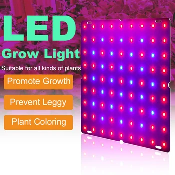 LED Grow Light 265V Phytolamp Augalų 2835 Lemputė Karoliukai Quantum Valdybos Augimo Apšvietimas Visą Spektrą Hydroponics Augalų Lempos