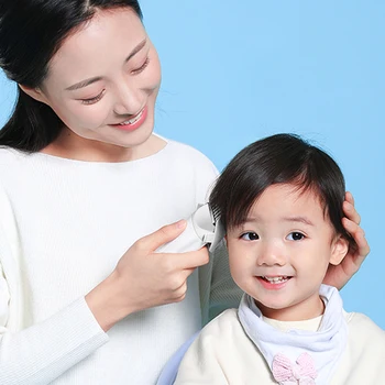 Originalus Mijia Mitu Baby Vaikų Plaukams Kirpti Xiaomi Mijia Vandeniui USB Įkrovimo Elektra Tylus Variklis Plaukų Pjovimo Staklės