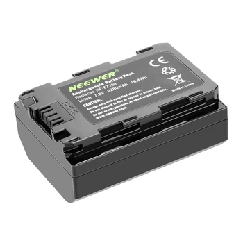Neewer Baterijos Pakeitimas Sony NP-FZ100 A9 A7III A7RIII Kameros ir VG-C3EM Rankena, 2280mAh Li-ion Baterija