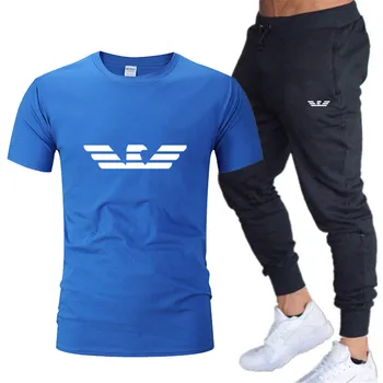 Mados nauji vyriški sportiniai bėgimo kostiumus vyriški bėgimo sporto drabužiai, vyriški fitneso sporto 2021 prekės sporto dviejų dalių kostiumas
