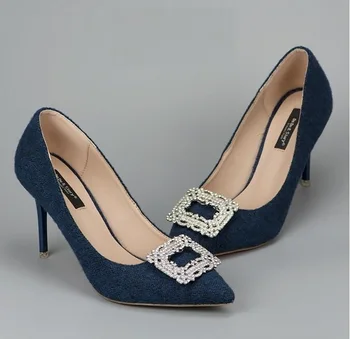 1 pora high-end batai aksesuarai spindi krištolo ir deimantų prabanga sunkiųjų aikštėje batai nuimamas dvigubas batai įrašą