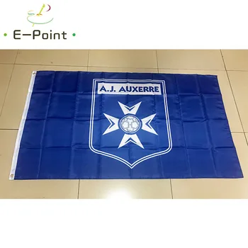 Prancūzija AJ Auxerre 3ft*5ft (90*150cm) Dydis Kalėdų Dekoracijas Namų Vėliavos Banner Dovanos