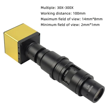 2020 Naujus Full HD 1080P 60FPS Pramonės Elektroninio Mikroskopo Vaizdo Matavimo HDMI Optinis didinamasis stiklas, Suvirinimo Remontas