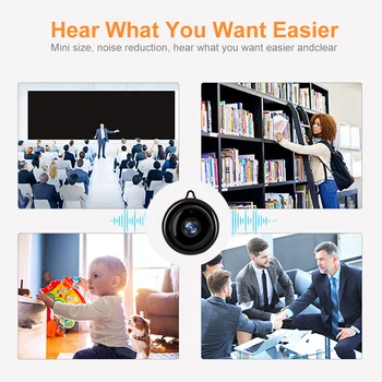 1080P Wifi Mini Kamera Home Security P2P Kamera, WiFi Naktinio Matymo Belaidžio Priežiūros Super HD Kamera, Nuotolinio Signalizacijos Stebėti