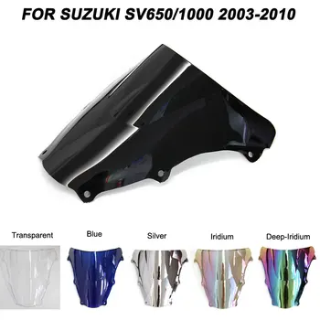 Už 03-10 Suzuki SV650 SV1000 SV 650 1000 Motociklo Priekinio stiklo priekinio, galinio Stiklo Vėjo Deflektoriai Priedai 2003 m. 2004 m. 2005 m. 2006-2010 m.