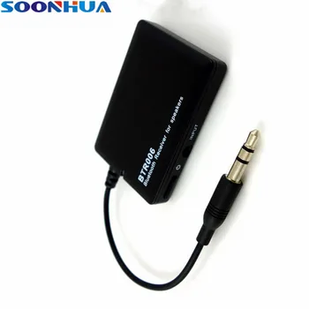 SOONHUA Portable Bluetooth V4.0 EDR Imtuvas Su ĮSA Chipset Stereo Muzikos Garso Belaidžio ryšio Adapteris Universali 3.5 mm Garsiakalbis