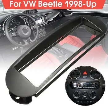 1 DIN Car Stereo Skydo Plokštė Refitting Į Brūkšnys Automobilio Radijo Fascias VW Beetle 1998-2018