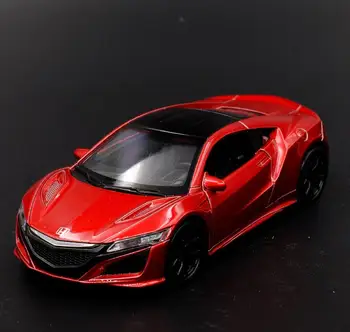Aukštos modeliavimas Honda NSX supercars,1:36 lydinio traukti atgal, automobilių modeliai,metalo diecasts,2 duris,žaislinės transporto priemonės,nemokamas pristatymas