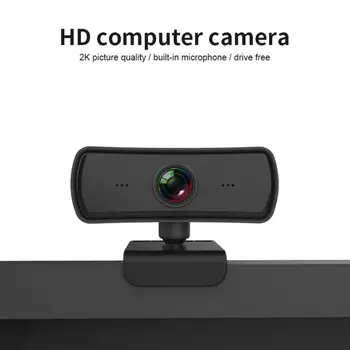 2K 2040x1080P Kamera, Aukštos raiškos Kompiuteris PC Web Kamera su Mikrofonu Pasukti Kameros Live Transliacijos Vaizdo
