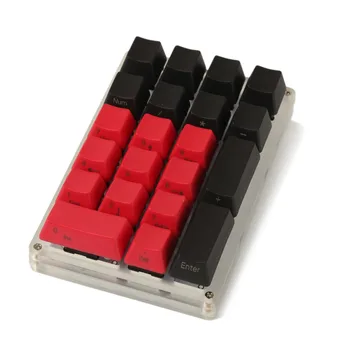 21 Klavišą YMDK Pusėje-atspausdinti Tuščią Top-printed Storio ABS, PBT Keycap Už MX Jungikliai Mechaninė Klaviatūra Numpad (TIK KEYCAP)