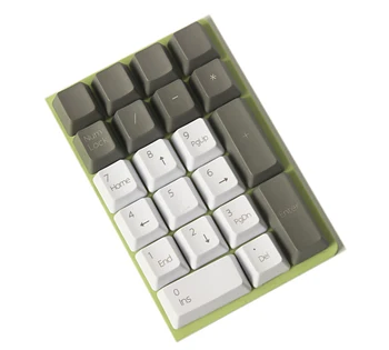21 Klavišą YMDK Pusėje-atspausdinti Tuščią Top-printed Storio ABS, PBT Keycap Už MX Jungikliai Mechaninė Klaviatūra Numpad (TIK KEYCAP)