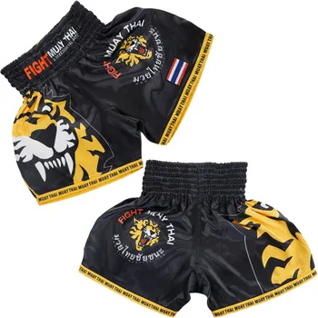 Tiger Muay thai šortai, kick bokso šortai mma kova skrynios trumpas mma kovos sporto kelnės suaugusiųjų bokso skrynios mma šortai