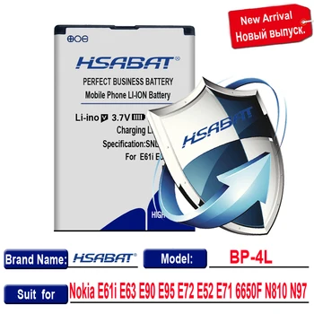 HSABAT 4200mAh BP-4L BP4L BP 4L baterija 