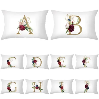Sofos pagalvę raidę rose pagalvės užvalkalą sutartis stiliaus dekoratyvinė pagalvėlė padengti juosmens užvalkalas persikų kailio mesti pagalvės
