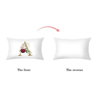 Sofos pagalvę raidę rose pagalvės užvalkalą sutartis stiliaus dekoratyvinė pagalvėlė padengti juosmens užvalkalas persikų kailio mesti pagalvės