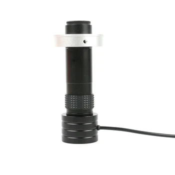 6500K 32 LED Šviesos Žiedas Skersmuo 28 mm Montavimo Sriegis 28mm Apšvietimo Lempų, Skirtų Pramonei, HDMI, USB Mikroskopo Vaizdo Kamera