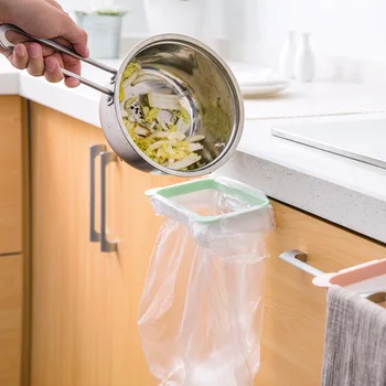 Vanzlife virtuvė krepšio stovo galima kabinti spintos duris, šiukšlių maišai pakabinti gauti plastikinius šiukšlių lentynos laikiklis