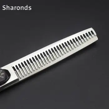Japonija 440C 6 colių, plaukų kirpimo žirklės specialios žirklės plaukų salonai žirklės nustatyti Nešiojami Anti-slip aštrių nemokamai logotipą