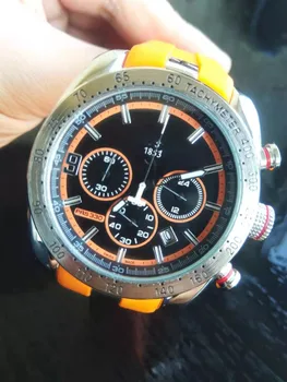 Tony Parkeris - TISSOT - T076.417 Kvarco vyriški Žiūrėti Vandeniui Sporto Silikono Watchband Data Prabangių Laikrodžių Kalendorius Rankiniai Laikrodžiai