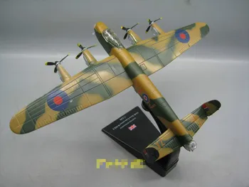 AMER 1/144 Masto Karinių Modelis Žaislai 1945 Avro Lancaster B MKI Bombonešis Diecast Metal Plokštumoje Modelis Žaislų Kolekcijos,Dovana,Vaikai