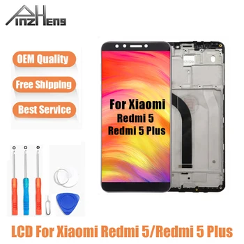AAAA Kokybės LCD Xiaomi Redmi 5 5 Plus Ekranas skaitmeninis keitiklis Asamblėjos Pakeitimas LCD Ekranas Redmi 5 5 Plus Ekranas