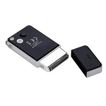 Kūrybinis Dizainas USB Įkrovimo Elektrinį skustuvą, Nešiojamų Vyrų Skutimosi Mašina Įkraunama Barzda Žoliapjovės Elektrinis Skustuvas Veido Priežiūros 31