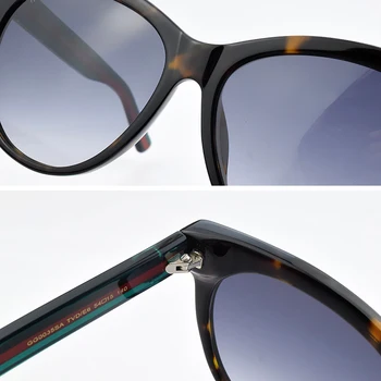 Aukštos Kokybės mados vintage akiniai nuo saulės moterims saulės akiniai vyrai 