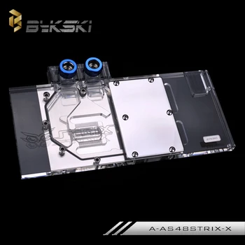 Bykski A-AS48STRIX-X GPU Vandens Aušinimo Blokas ASUS ROG Strix RX480 RX580