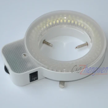 FYSCOPE 144 vnt gali kontroliuoti LED Šviesos baltos spalvos žiedo, mikroskopo apšvietimas Mikroskopas su led šviesa