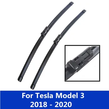 Automobilio priekinio, galinio stiklo Valytuvų Mentės Tesla Model 3 2018 2019 2020