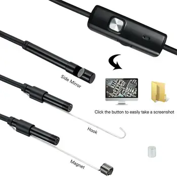5.5/7mm Endoskopą Kamera Lankstus IP67 atsparus Vandeniui Micro USB KOMPIUTERIO, Nešiojamojo kompiuterio, Skirta 