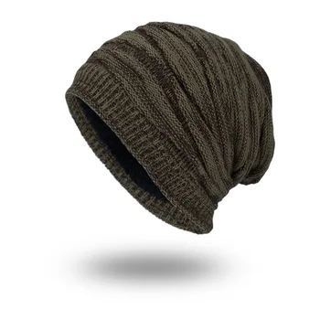 Naujas Vyrų Žiemos Skrybėlę Mados Vilnos Slidinėjimas Beanies Kepurės Šiltas Megztas Beanie variklio Dangčio skrybėlės vyrų Gorros Invierno Cappelli AY6E55