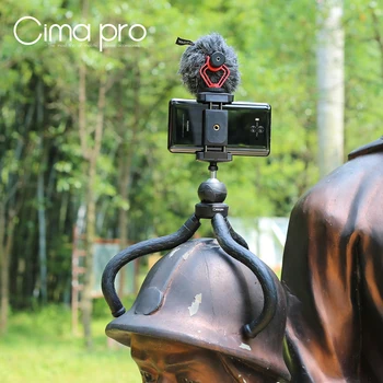 Cima pro RM-30II Kelionės Lauko Mini Laikiklis Stovėti Aštuonkojai Trikojo lanksčių žarnų telefono Skaitmeninės Kameros GoPro