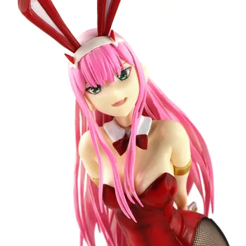 Anime Darling į FRANXX Figūra, Nulis, Du 02 raudonos spalvos drabužius, Seksualios merginos PVC Veiksmų Skaičiai žaislas Suaugusiųjų Kolekcionuojamos Lėlės Modelio Dovanos