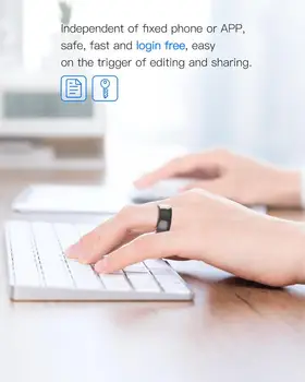 Smart Žiedas Dėvėti Jakcom R3 R4 Naujų technologijų Magic Finger NFC Žiedas 