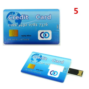 Nauji visų rūšių Banko Kredito Kortelės, USB Flash Drive, Pen Drive 4GB 8GB 16GB 32GB Memory Stick pendrive Vandeniui u disko Individualų
