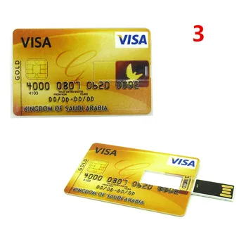 Nauji visų rūšių Banko Kredito Kortelės, USB Flash Drive, Pen Drive 4GB 8GB 16GB 32GB Memory Stick pendrive Vandeniui u disko Individualų