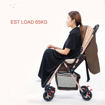 2020 Naują Kūdikio vežimėlį, super šviesos sulankstomą vaiko vežimėlį galite sėdėti ant lengvai guli kūdikis skėtis automobilių BB vežimėlio ant plokštumos