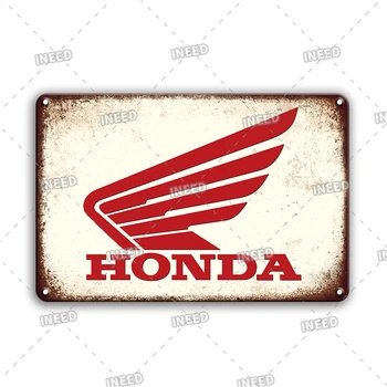 Senovinių Motociklų Logotipą, Alavo Ženklas, Šviesą Motorinių Garažas Dekoro Metalo Plokštelės Požymiai Žmogui Urvas Kaimiškas Namų Dekoro Priedai